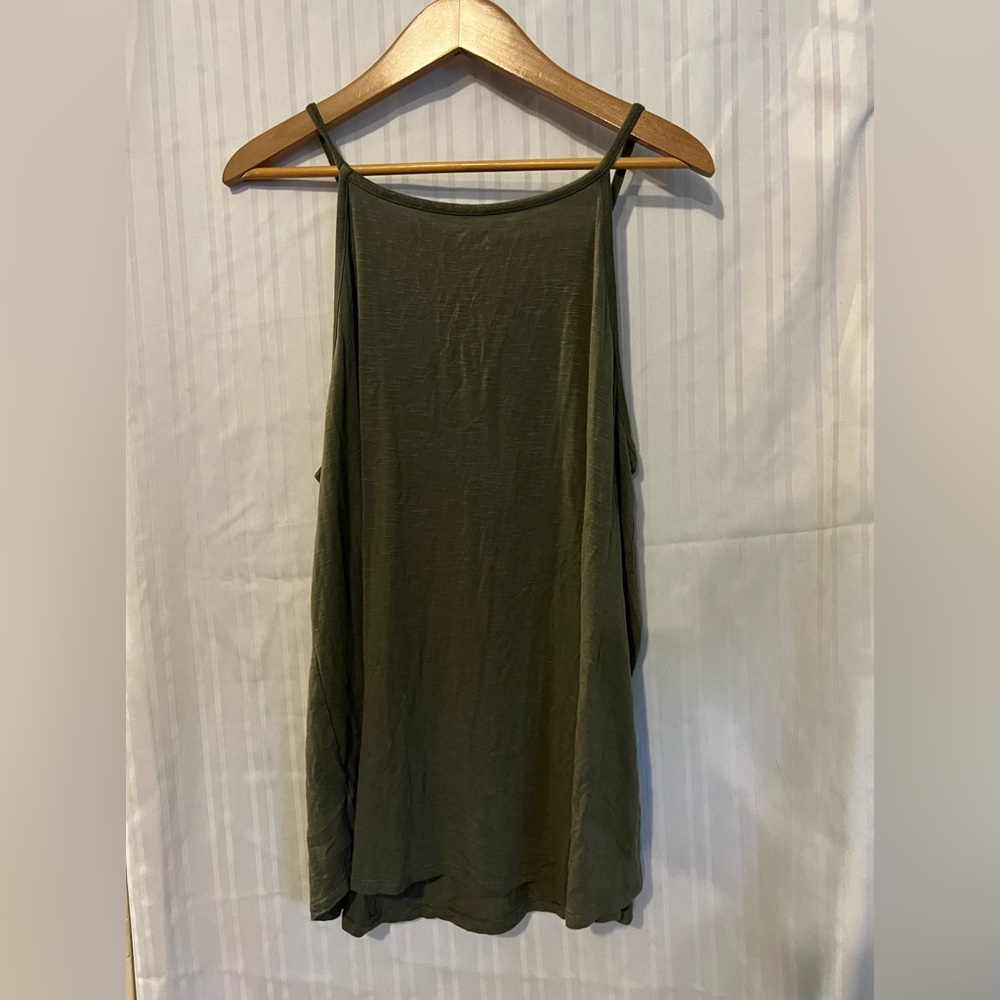 24/7 by Maurices XL Olive tank tank top